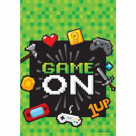 Gamerfest Godteposer 16x23cm 8stk