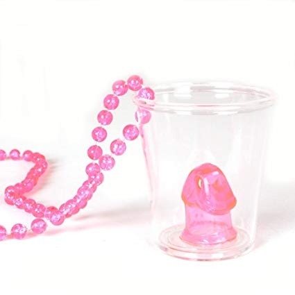 Shotglass Smykke Rosa Willy