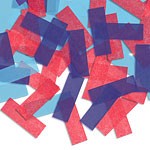 Piñata Confetti Blå