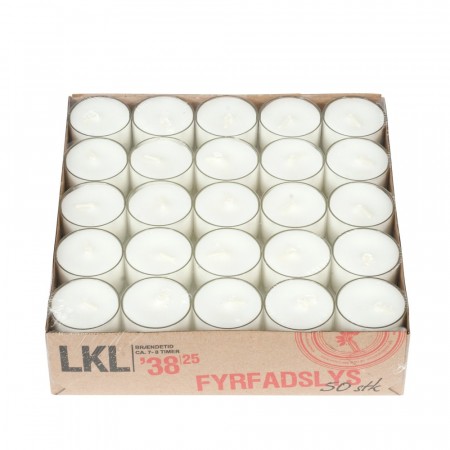 Telys 8 timer blank kopp 50pk